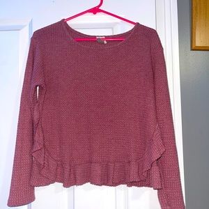 Pink sweater